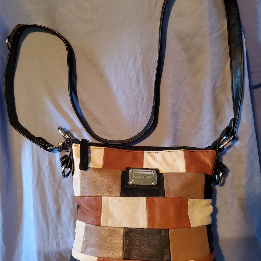 stone&co leather hand bag